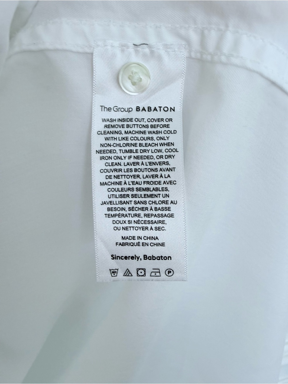 Babaton Archive Button-Down Shirt - S - Picture 3 of 8